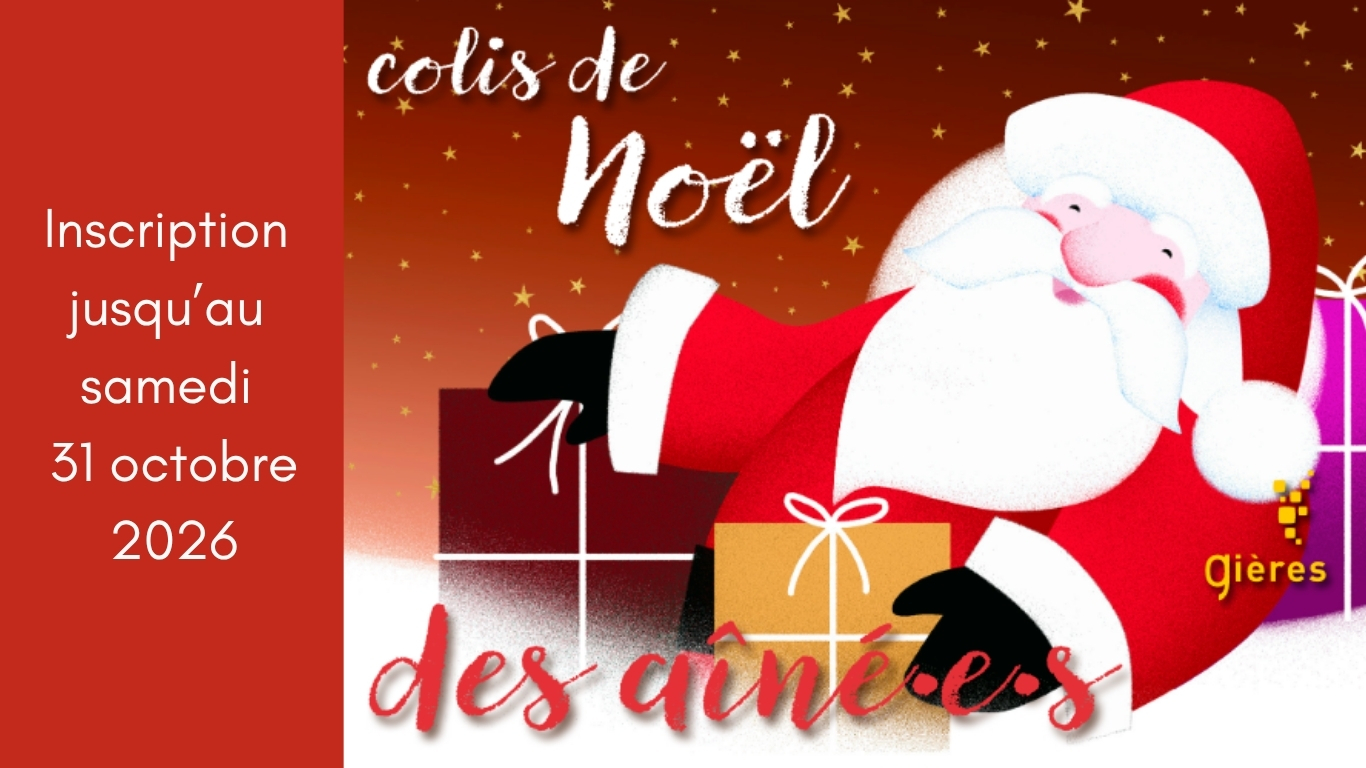 Colis de Noël : inscriptions jusqu’au 31 octobre