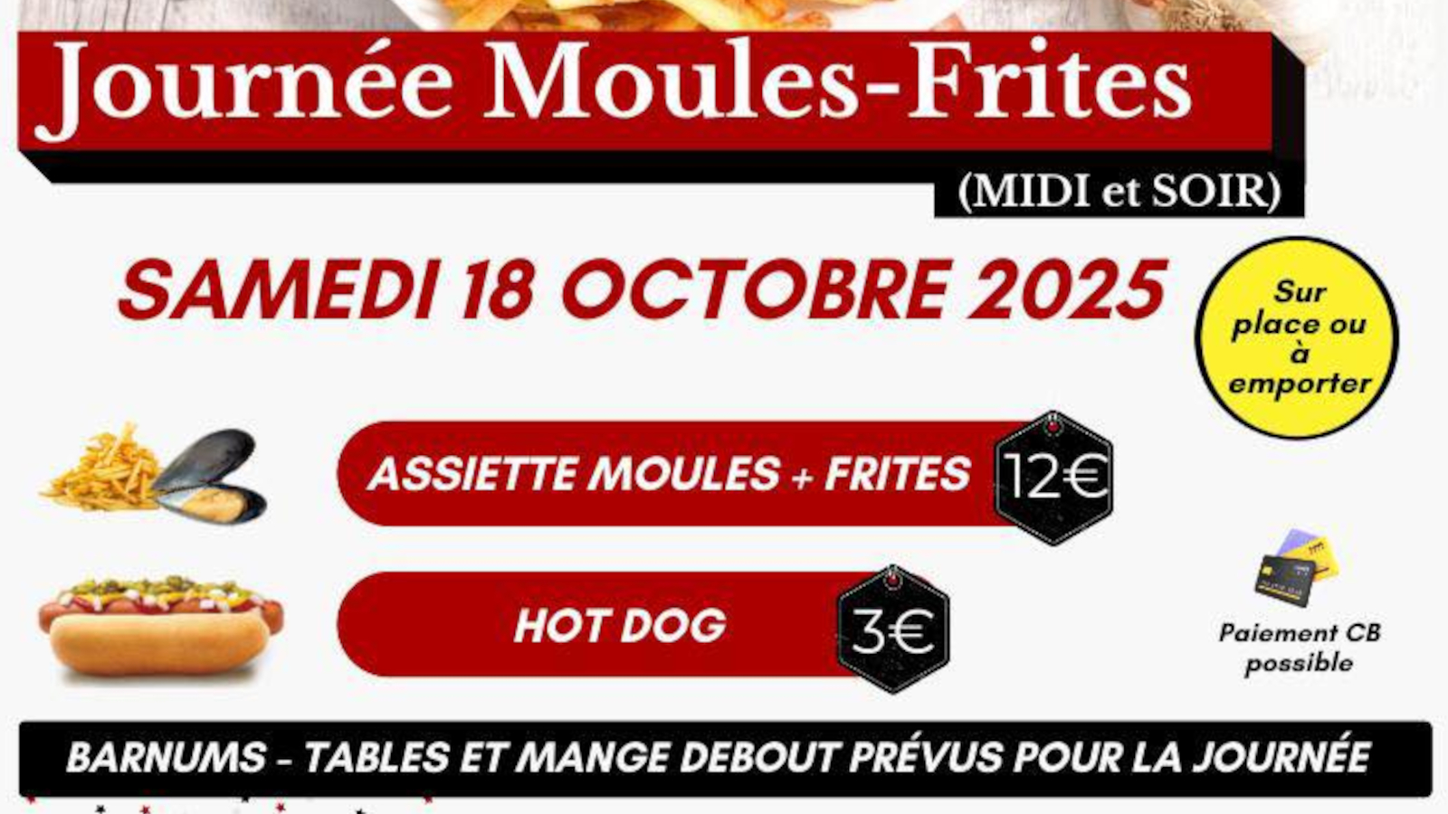 Journée moules-frites