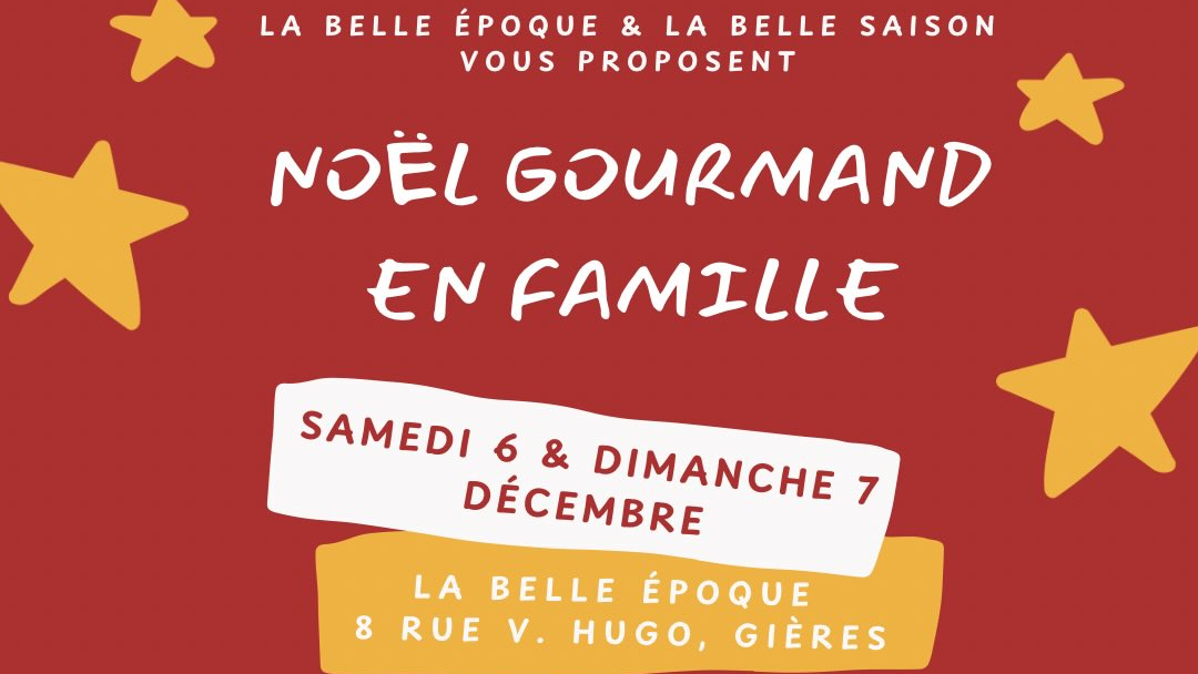 Noël gourmand en famille