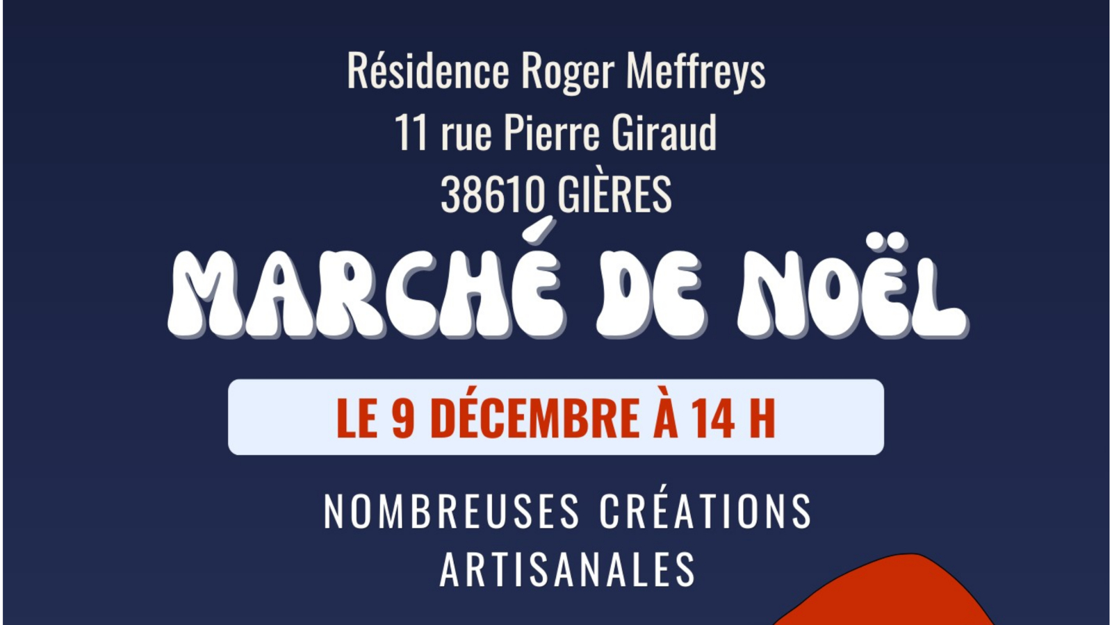 Marché de noël de la résidence Roger-Meffreys