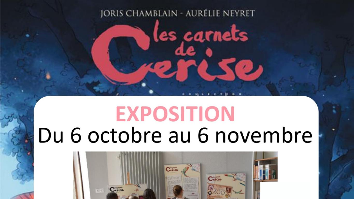 Expo Les Carnets de Cerise